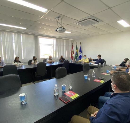 Acibalc participa de encontro com prefeito de BC em reunião do Fórum das Entidades 