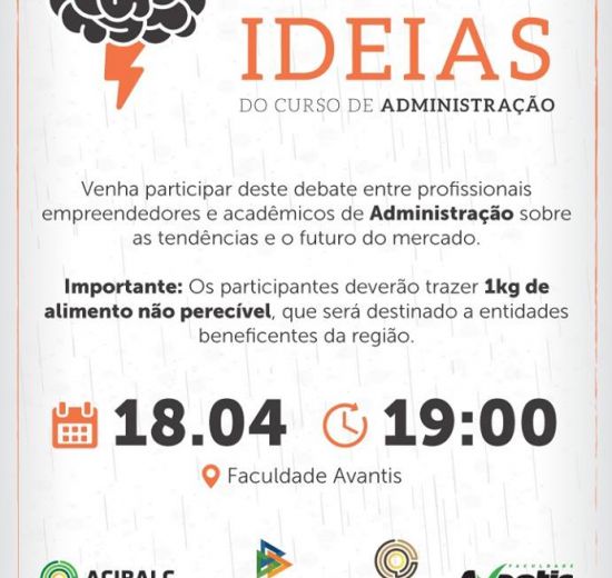 Acibalc promove 2ª edição do “Toró de Ideias” na próxima quarta-feira, 18