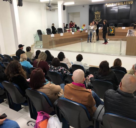 Em evento exclusivo para mulheres, Câmara de Vereadores de Camboriú trata da violência doméstica  