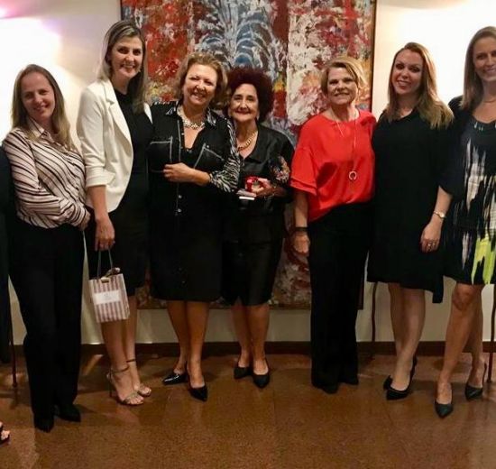 Maria Pissaia é homenageada em evento da ACIB Mulher em Blumenau