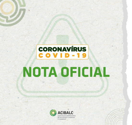 Nota Oficial Acibalc – 30 de março 2020