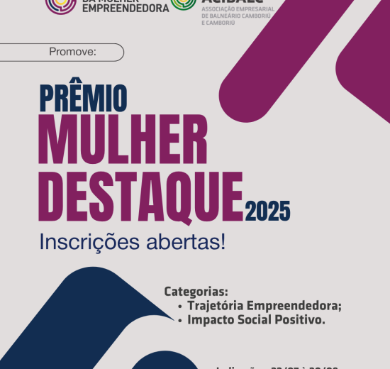 Núcleo da Mulher Empreendedora abre indicações para a 4ª edição do Prêmio Mulher Destaque