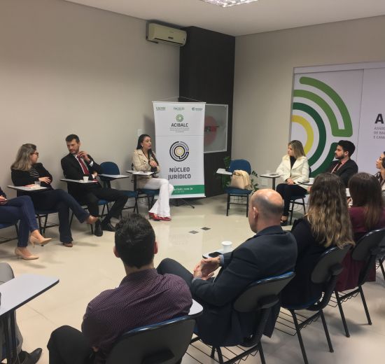 Semana dos Núcleos - 2ª edição do Café Juridico reúne profissionais do direito em evento na Acibalc 